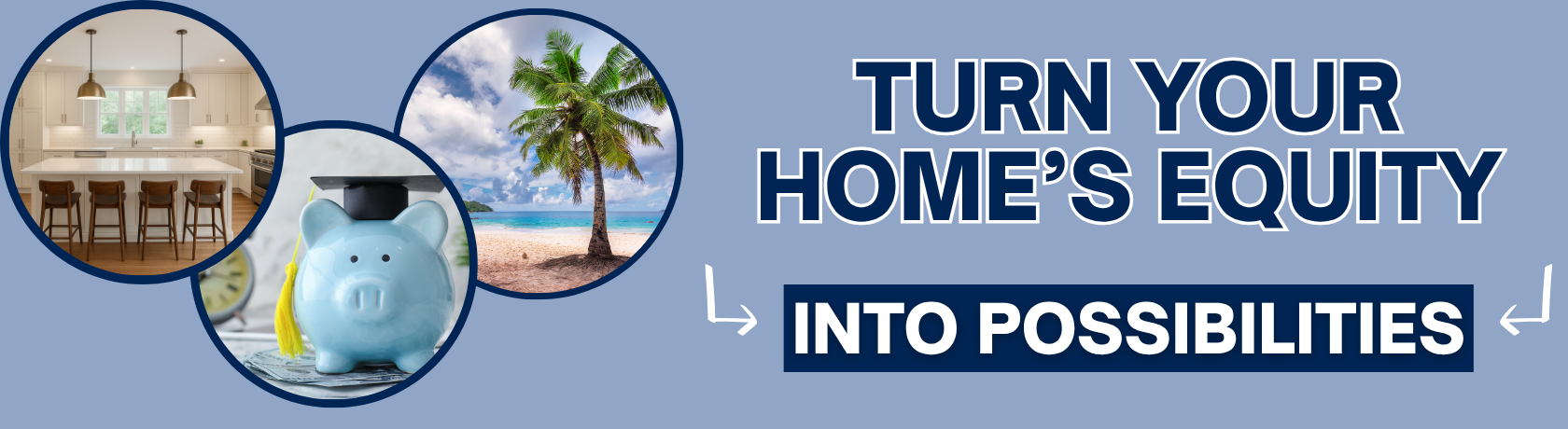 Turn Your Home's Equity 
Into Possibilities